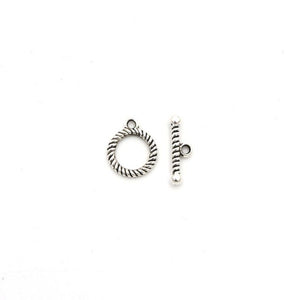 2-3cm 10 Sets OT Clasp/Toggle Clasp for Bracelet and Necklace Jewelry DIY (18 Styles)