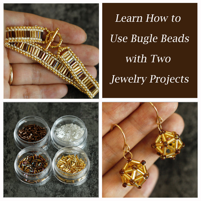 Peyote Stitch Basic - Learn Even Count, Odd Count and Tube in One Earring Design