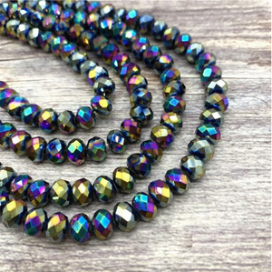 2/4/6/8mm Czech Glass Crystal Beads (24 Colors)