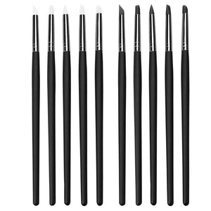 5pcs Silicone Rubber Polymer Clay Sculpting Tool Set – Crystals and Clay  Jewelry DIY
