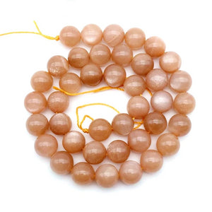 4/6/8/10/12mm 15.3inch Strand Natural Sunstone Beads