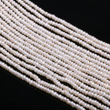Load image into Gallery viewer, 2.5-3mm 13 Inch Strand Natural Freshwater Pearl Beads