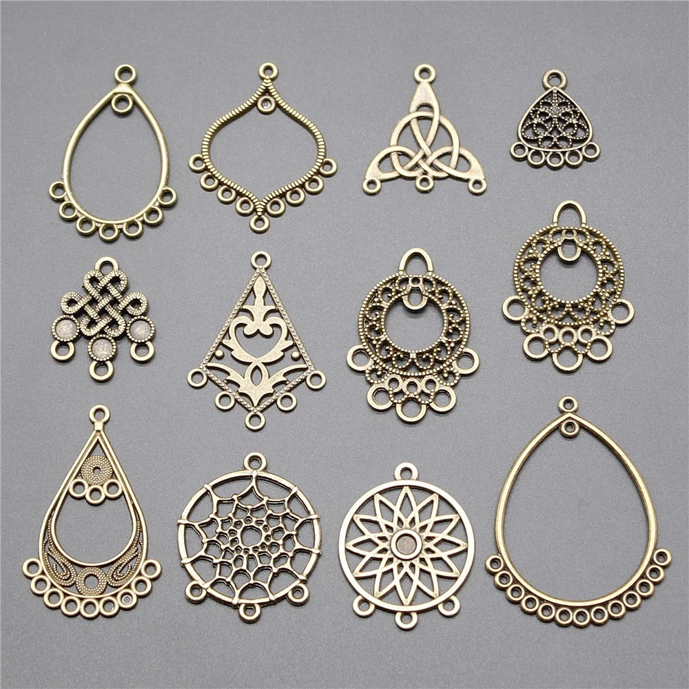 Raw Brass Arch Shape Earring Connectors,charms for Earring Making,findings  for Earring Creation,earring Pendant,earring Accessories FQ0189 