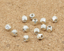 Load image into Gallery viewer, 925 Silver Handcrafted Multi-faceted Beads