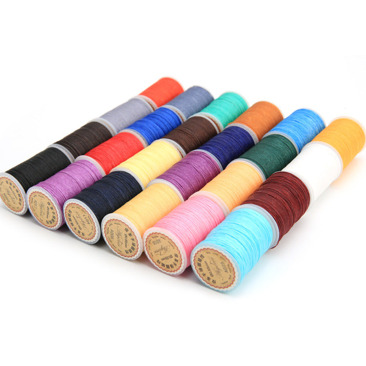5 yards of waxed bookbinding thread - cotton 9 cord - new old stock –  shopjunket