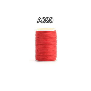 Waxed String  Waxed Polyester Cord Wax Cotton Cord Waxed Thread for  Bracelets Necklace Jewelry Making Friendship Bracelet,red 