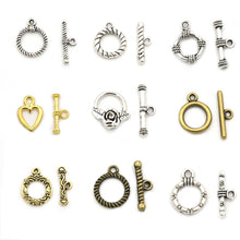 Load image into Gallery viewer, 2-3cm 10 Sets OT Clasp/Toggle Clasp for Bracelet and Necklace Jewelry DIY (18 Styles)